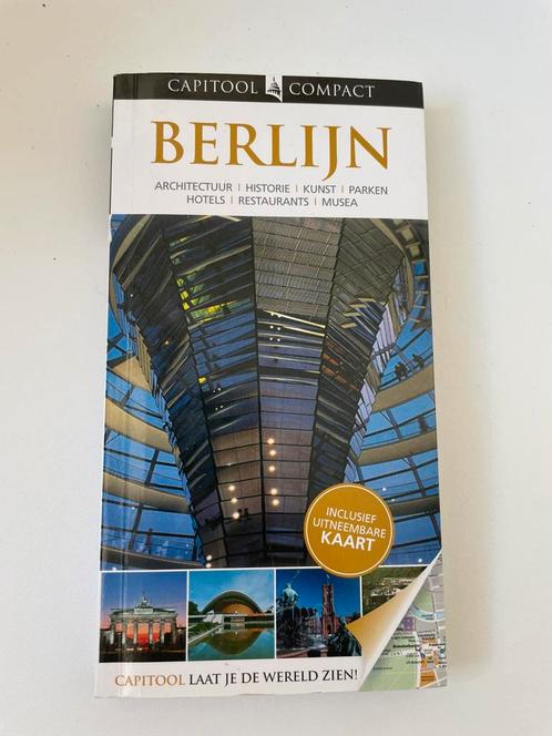 Reisgids Berlijn Capitool Compact met  kaart (Duitsland), Boeken, Reisgidsen, Gelezen, Reisgids of -boek, Europa, Capitool, Ophalen of Verzenden