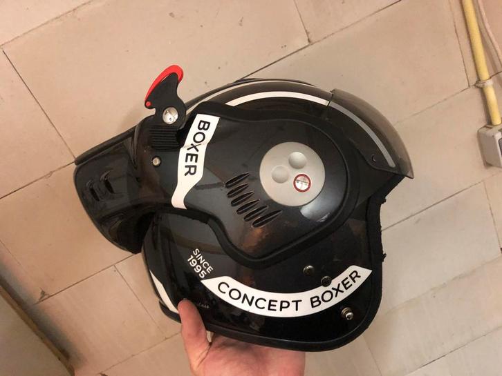 Roof Boxer Large  - Original Concept, Motoren, Kleding | Motorhelmen, Systeemhelm, L, Overige merken, Tweedehands, Ophalen of Verzenden