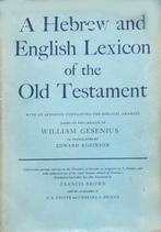 Hebrew and English Lexicon of the Old Testament With an Appe, Boeken, Gelezen, Ophalen of Verzenden