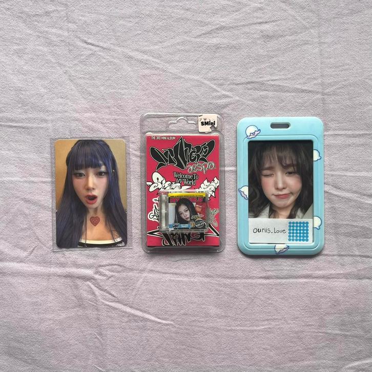 Aespa My World album (Smini Giselle ver.), Verzamelen, Muziek, Artiesten en Beroemdheden, Zo goed als nieuw, Gebruiksvoorwerp