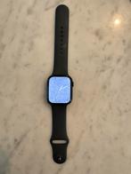 Apple watch series 7 met gps en sim, Zwart, IOS, Ophalen of Verzenden, Zo goed als nieuw