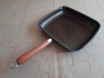 Grillpan - steelpan grill - rechthoekig beschikbaar voor biedingen