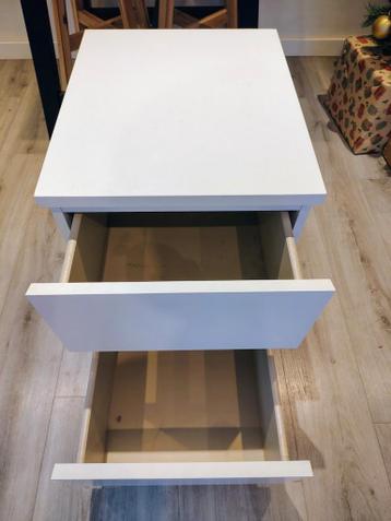 Ikea Malm nachtkastje - Wit - afbeelding 3
