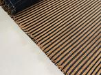 Verotex Cassano camel met zwart patroon; 4,6 mtr meubelstof, Bruin, 120 cm of meer, Ophalen of Verzenden, Polyester