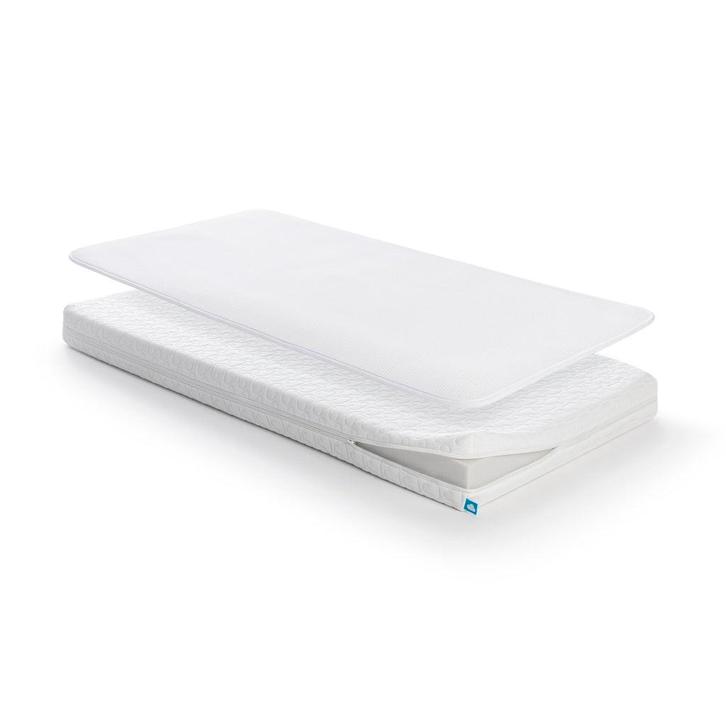 Aerosleep matras 120x60 + beschermers & hoeslakens, Kinderen en Baby's, Kinderkamer | Bedden, Zo goed als nieuw, Minder dan 140 cm