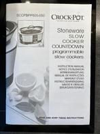 Slowcooker Crockpot (5,7 liter), Ophalen, Zo goed als nieuw