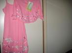 Nieuw nachthemd met bijpassende vest, XXL, zalm (86), Kleding | Dames, Ophalen of Verzenden, Overige kleuren, Nachtkleding