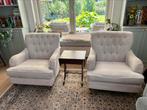 Twee engelse fauteuils, Huis en Inrichting, Fauteuils, Ophalen, Gebruikt, 75 tot 100 cm