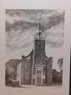 Geert Schreuder – Gereformeerde Kerk Onstwedde – reproductie, Antiek en Kunst, Ophalen of Verzenden