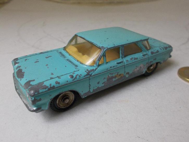 1962 Dinky Toys 552 CHEVROLET CORVAIR (-D-), Hobby en Vrije tijd, Modelauto's | 1:43, Gebruikt, Auto, Dinky Toys, Ophalen of Verzenden