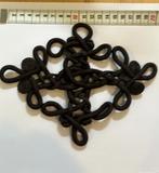 Vintage  Chinese sierknoop – bruin  – ca. 15 cm, Ophalen of Verzenden, Nieuw, Overige typen