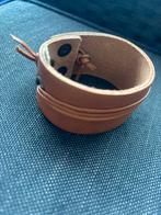 Leren armband breed model, Ophalen of Verzenden, Nieuw, Leer