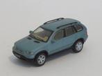 Mooie lichtblauwe BMW X5, Cararama, 1:72, izgst, Ophalen of Verzenden, Zo goed als nieuw, Auto