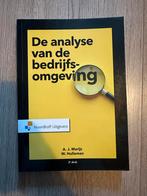 De analyse van de bedrijfsomgeving door A.J. Marijs, Boeken, Ophalen of Verzenden, Zo goed als nieuw, Sociale wetenschap