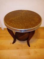 Vintage Rokerstafeltje / Bijzettafel, Huis en Inrichting, Tafels | Bijzettafels, Minder dan 55 cm, Gebruikt, Hout, Ophalen