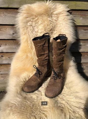 Stijlvol én comfortabel: Vintage Wolky dameslaars maat 43 beschikbaar voor biedingen