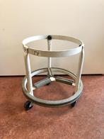 RVS waskom op stalen verrijdbaar onderstel, Niet ingevuld, Gebruikt, Niet ingevuld, Ophalen of Verzenden