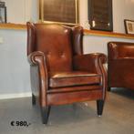 Fauteuils schapenleer nieuw en gebruikt, Huis en Inrichting, Fauteuils, Ophalen, Zo goed als nieuw, 50 tot 75 cm, Leer