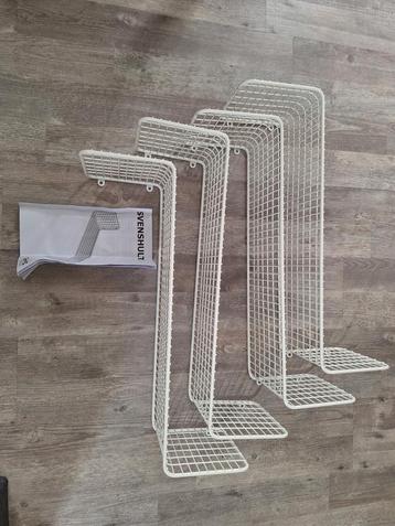 4x Zvenshult Ikea wandplanken z.g.a.n. | wit | 60*20 cm beschikbaar voor biedingen