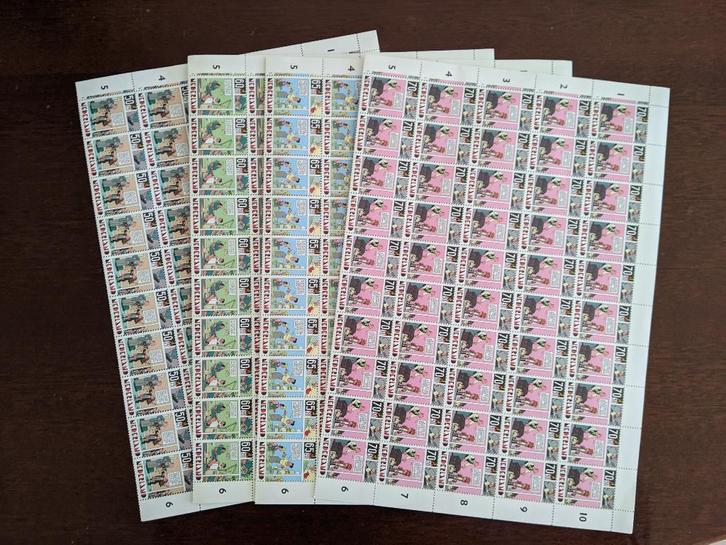 NL 1984; KINDERZEGELS IN CPL VELLEN MET PLAATFOUTEN LEES!, Postzegels en Munten, Postzegels | Nederland, Postfris, Na 1940, Verzenden