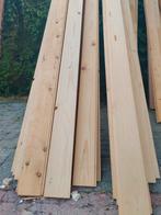 Rabatdelen te koop., Doe-het-zelf en Verbouw, Hout en Planken, Ophalen, Zo goed als nieuw, 50 mm of meer, Balk