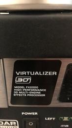 Behringer virtualizer 3D FX2000, Muziek en Instrumenten, Effecten, Zo goed als nieuw, Ophalen