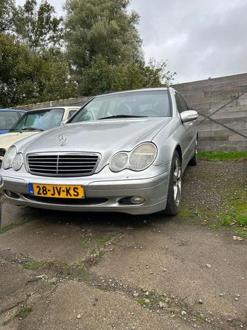 Mercedes C180 Kompressor – motorisch goed, laswerk nodig beschikbaar voor biedingen