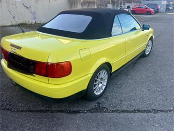 Audi 80 cabrio Geel (Brillantgelb) 211.400 km uit 1996 beschikbaar voor biedingen