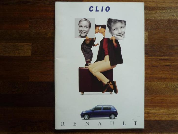 Renault Clio (1995), Boeken, Auto's | Folders en Tijdschriften, Nieuw, Renault, Ophalen of Verzenden