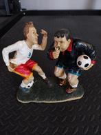 Laurel en Hardy - voetbal beeldje, Ophalen of Verzenden, Gebruikt, Mens