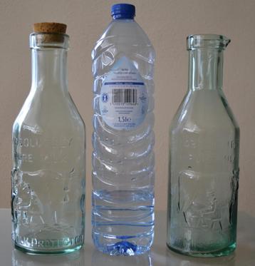 verzameling vintage melkflessen melkfles 12 stuks beschikbaar voor biedingen