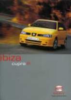 Seat Ibiza, Cordoba of Leon Cupra brochure/auto folder 88-14, Ophalen of Verzenden, Overige merken