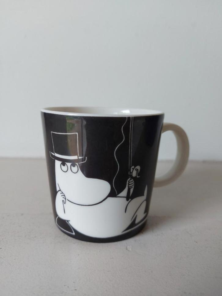 Moomin Moominpappa Arabia beker mug Finland 1999, Huis en Inrichting, Keuken | Servies, Zo goed als nieuw, Kop(pen) en/of Schotel(s)