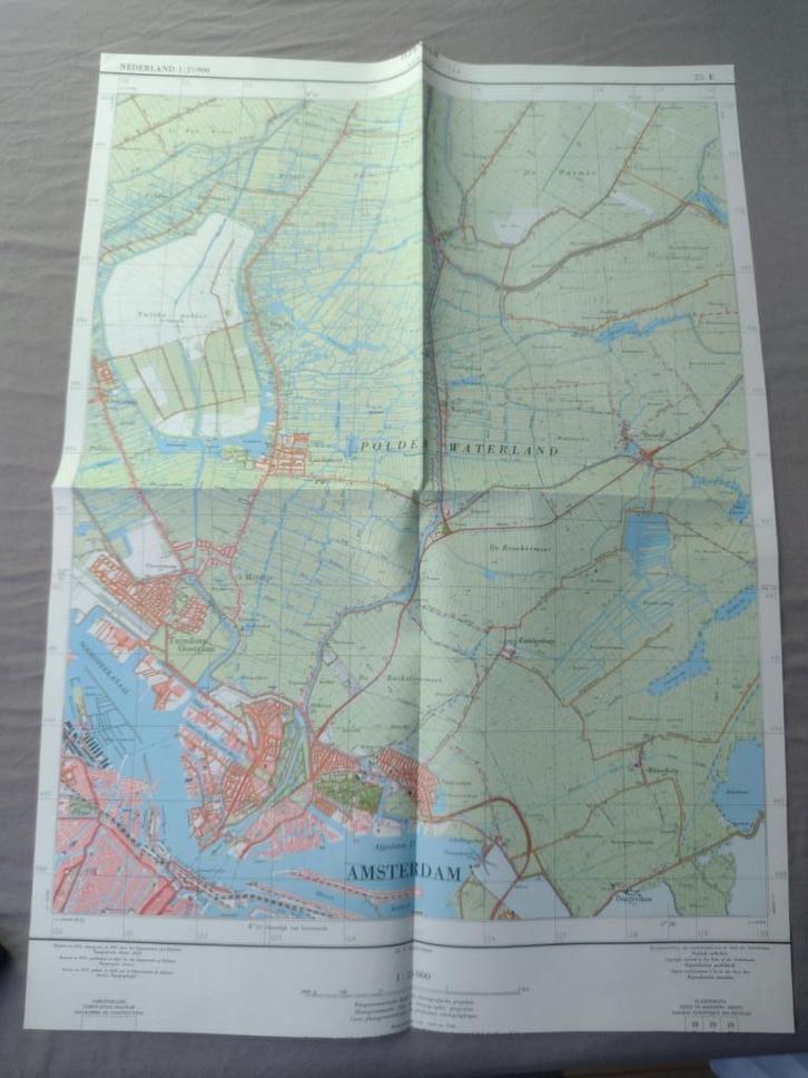 25 E Ilpendam Lansmeer  t,Meertje  Broek 1960, Antiek en Kunst, Kunst | Litho's en Zeefdrukken, Ophalen of Verzenden