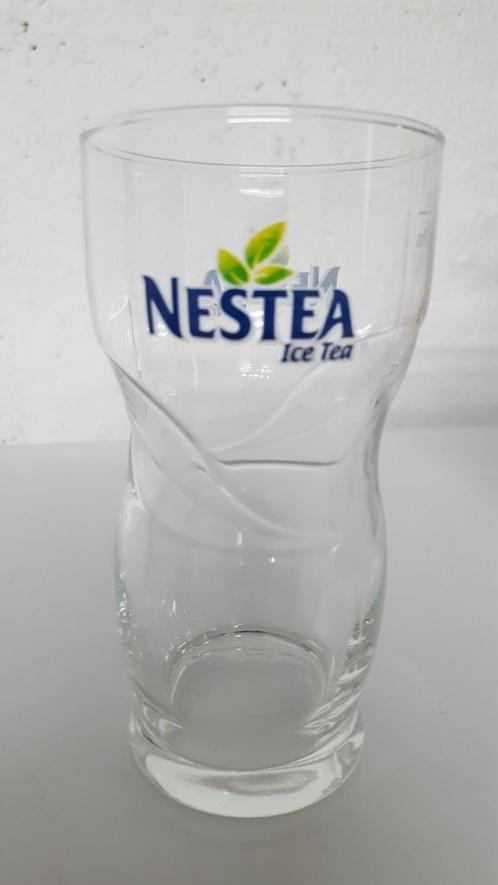 Nestea Ice Tea glas, Verzamelen, Glas en Borrelglaasjes, Zo goed als nieuw, Frisdrankglas, Ophalen of Verzenden