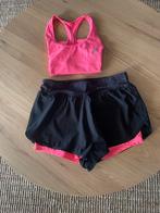 NIEUW Oysho fitness hardloop short maat M zwart roze, Ophalen of Verzenden, Nieuw, Maat 38/40 (M), Zwart