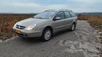 Citroën C5 2.0 16V Break AUT 2004 Beige, Auto's, Citroën, 4 cilinders, Parkeersensor, Beige, Particulier