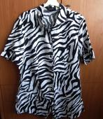 Samoon by Gerry Weber 100% linnen blouse jasje, maat 46, Kleding | Dames, Blouses en Tunieken, Zo goed als nieuw, Maat 46/48 (XL) of groter