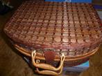 Retro Picknickkoffer met Inhoud, Hobby en Vrije tijd, Picknickmanden, Ophalen of Verzenden, Zo goed als nieuw