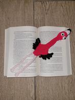 boekenlegger flamingo gehaakt, Hobby en Vrije tijd, Breien en Haken, Ophalen of Verzenden, Nieuw, Haken, Overige typen