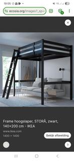 IKEA STORÅ Hoogslaper 140x200 - Zeer Goed!, Huis en Inrichting, Ophalen, Hoogslaper, Tweepersoons, 140 cm