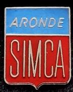 Simca Aronde pin- 15x20 mm. emaille, Verzenden, Nieuw, Transport, Speldje of Pin