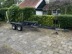 Usa stallingstrailer/skiboot trailer., Watersport en Boten, Boottrailers, Kielboottrailer, Gebruikt, 6 tot 9 meter, Ophalen