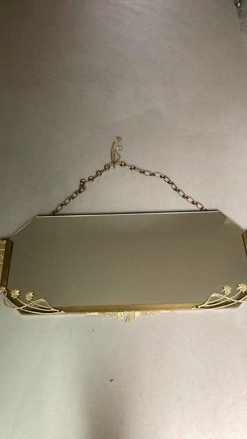 Koper/messing spiegel/ hand made beschikbaar voor biedingen