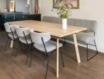 Complete eethoek 3 stoelen, Hay tafel en bankje, Huis en Inrichting, Complete eetkamers, Ophalen, Gebruikt