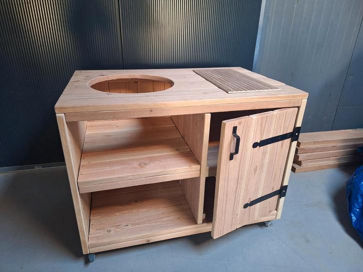 Buitenkeuken douglas Kamado Boretti Green Egg AANBIEDING!!, Tuin en Terras, Buitenkeukens, Ophalen of Verzenden