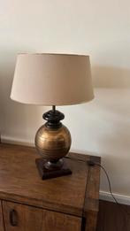 Prachtige klassieke goud aardbol tafellamp, Ophalen of Verzenden, Zo goed als nieuw, Modern, antiek, barok, Minder dan 50 cm