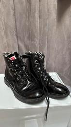 Stoere zwarte lak boots van Levi’s, Meisje, Ophalen of Verzenden, Levi's, Laarzen