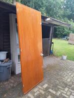 Gebruikte oude dichte voordeur 225,5x92,5 en 4 dik, Ophalen, Gebruikt, 80 tot 100 cm, 215 cm of meer