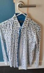 John miller gebloemd overhemd, Wit, Ophalen of Verzenden, Zo goed als nieuw, Halswijdte 41/42 (L)